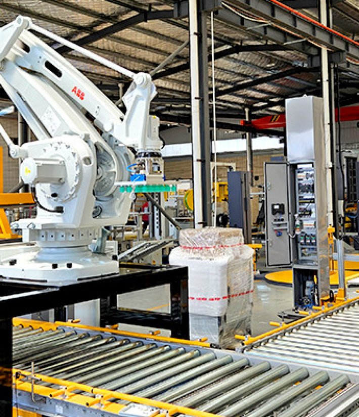 紙盒裝箱碼垛包裝線